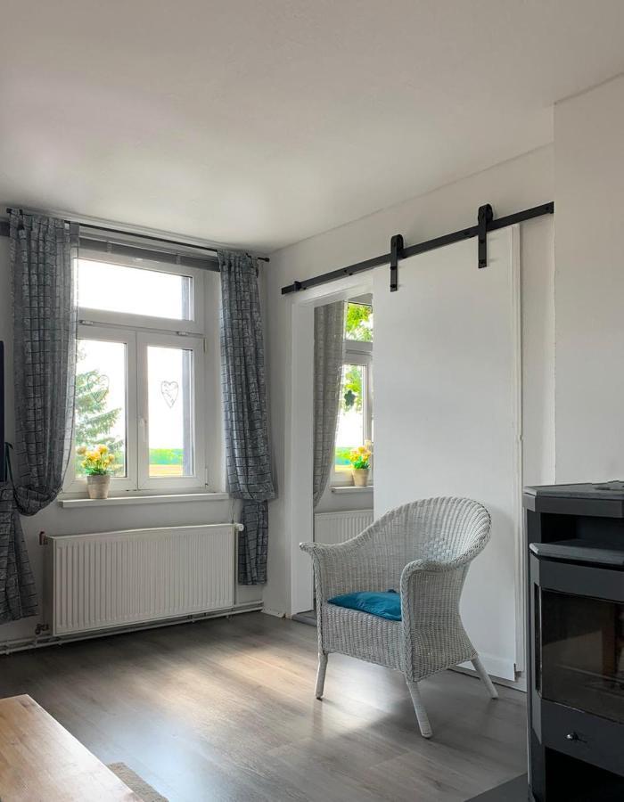 Vierseitenhof Hasenfelde - Ferienwohnung Feldblick Steinhofel Exteriér fotografie