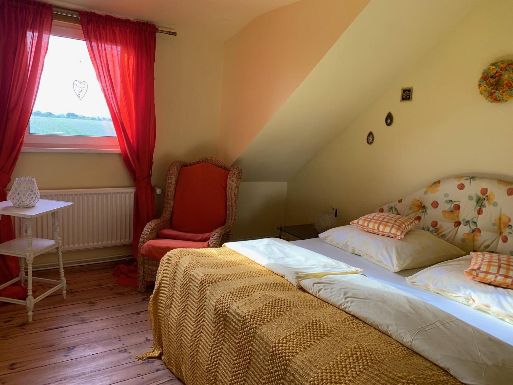 Vierseitenhof Hasenfelde - Ferienwohnung Feldblick Steinhofel Exteriér fotografie